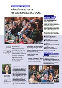 S+S report - BrandSchutzTage 2025